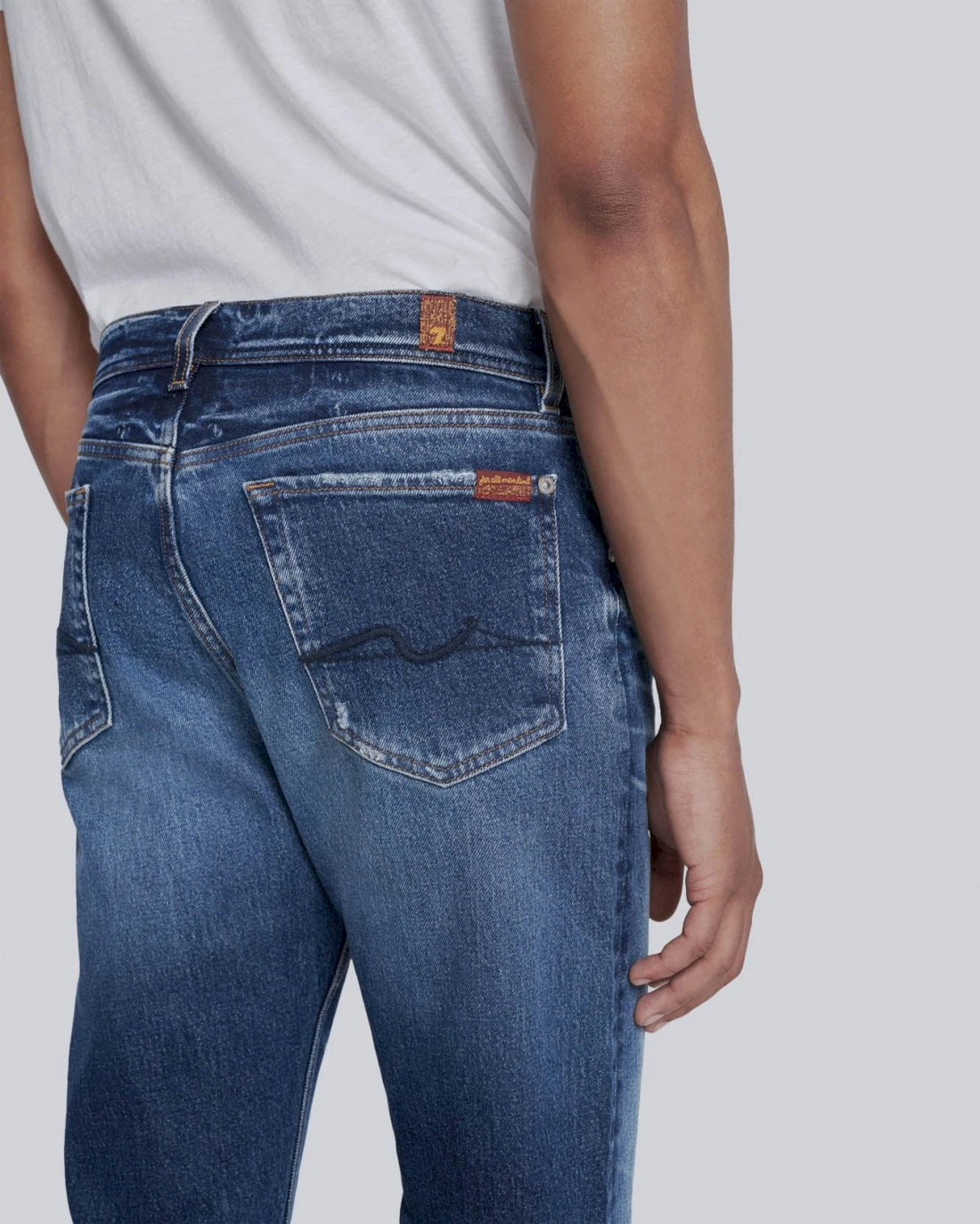 7 For All Mankind American Vintage Cooper J In Prime Blue 4 7 For All Mankind American Vintage Cooper J In Prime Blue - Image 2