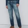 7 For All Mankind Selvedge Slimmy Tapered In Bounder -7 For All Mankind Shop 0ac4a8ebf94f1a5b886d8ddf4fb0aa4e