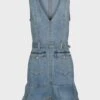 7 For All Mankind Patch Pocket Dress In Trio