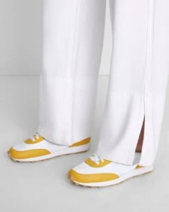 7 For All Mankind Denim Lustre Trouser In Brilliant White -7 For All Mankind Shop 1dd76ae1573d54370f1cff27eb7132be