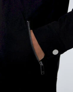 7 For All Mankind Barracuda Jacket In Black -7 For All Mankind Shop 20b6f864f3abe92be80aab9dff800870