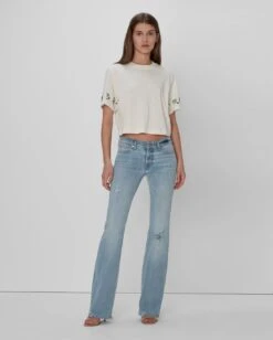 7 For All Mankind Broken Twill Original Bootcut In Coco Prive -7 For All Mankind Shop 2c41eba7d2c95856cba3102656735e1c