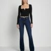 7 For All Mankind Luxe Vintage Kimmie Bootcut In Charisma