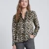 7 For All Mankind Silk Button-Up Shirt In Leopard -7 For All Mankind Shop 3e18befe83717567395e82baf09a5d45