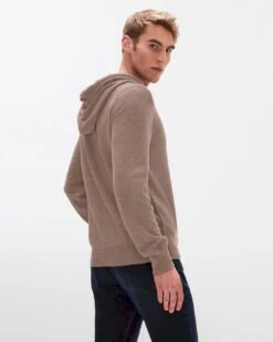 7 For All Mankind Cashmere Hoodie In Taupe -7 For All Mankind Shop 43718776a0bcd983589b545285ad8776