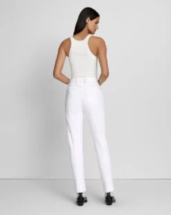 7 For All Mankind Easy Slim Cargo Jean In Brilliant White -7 For All Mankind Shop 4f840c24b70013d1f331c6bbfd5dc1a6