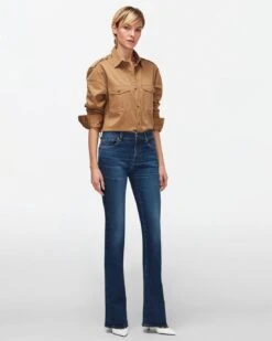 7 For All Mankind Slim Illusion Kimmie Bootcut In Highline