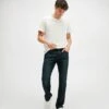 7 For All Mankind Airweft Denim The Straight In Perennial