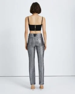 7 For All Mankind Easy Slim In Foil Dots -7 For All Mankind Shop 6926a75809bd71d262519aa54d89eb25