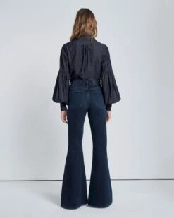 7 For All Mankind Mega Flare Jean In Sunbeam -7 For All Mankind Shop 6f2d7b96c57dab0153d8571b3e6b82a9