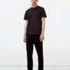 7 For All Mankind Warm Twill Jogger Chino In Black
