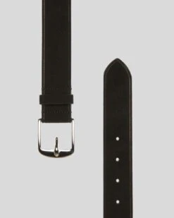 7 For All Mankind Classic Suede Belt In Black -7 For All Mankind Shop 7A655638 BLK 8