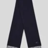 7 For All Mankind Cashmere Blend Scarf In Navy