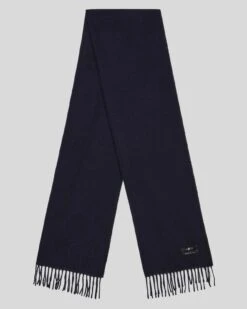 7 For All Mankind Cashmere Blend Scarf In Navy