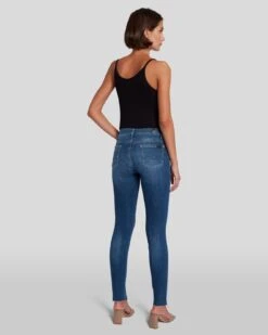 7 For All Mankind Slim Illusion High Waist Skinny In Highline -7 For All Mankind Shop 7E016C12 HGL 4