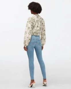 7 For All Mankind Slim Illusion High Waist Ankle Skinny In Playbook -7 For All Mankind Shop 7E020C12 PYK 3