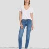 7 For All Mankind Slim Illusion High Waist Skinny In Stride