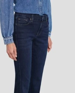 7 For All Mankind B(air) Kimmie Straight In Rinsed Indigo -7 For All Mankind Shop 7E042C44 INR 3