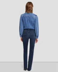 7 For All Mankind B(air) Kimmie Straight In Rinsed Indigo -7 For All Mankind Shop 7E042C44 INR 4