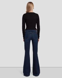 7 For All Mankind Slim Illusion High Waist Ali In Tried & True -7 For All Mankind Shop 7E90719 TRT 4