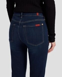 7 For All Mankind Slim Illusion High Waist Ali In Tried & True -7 For All Mankind Shop 7E90719 TRT 5