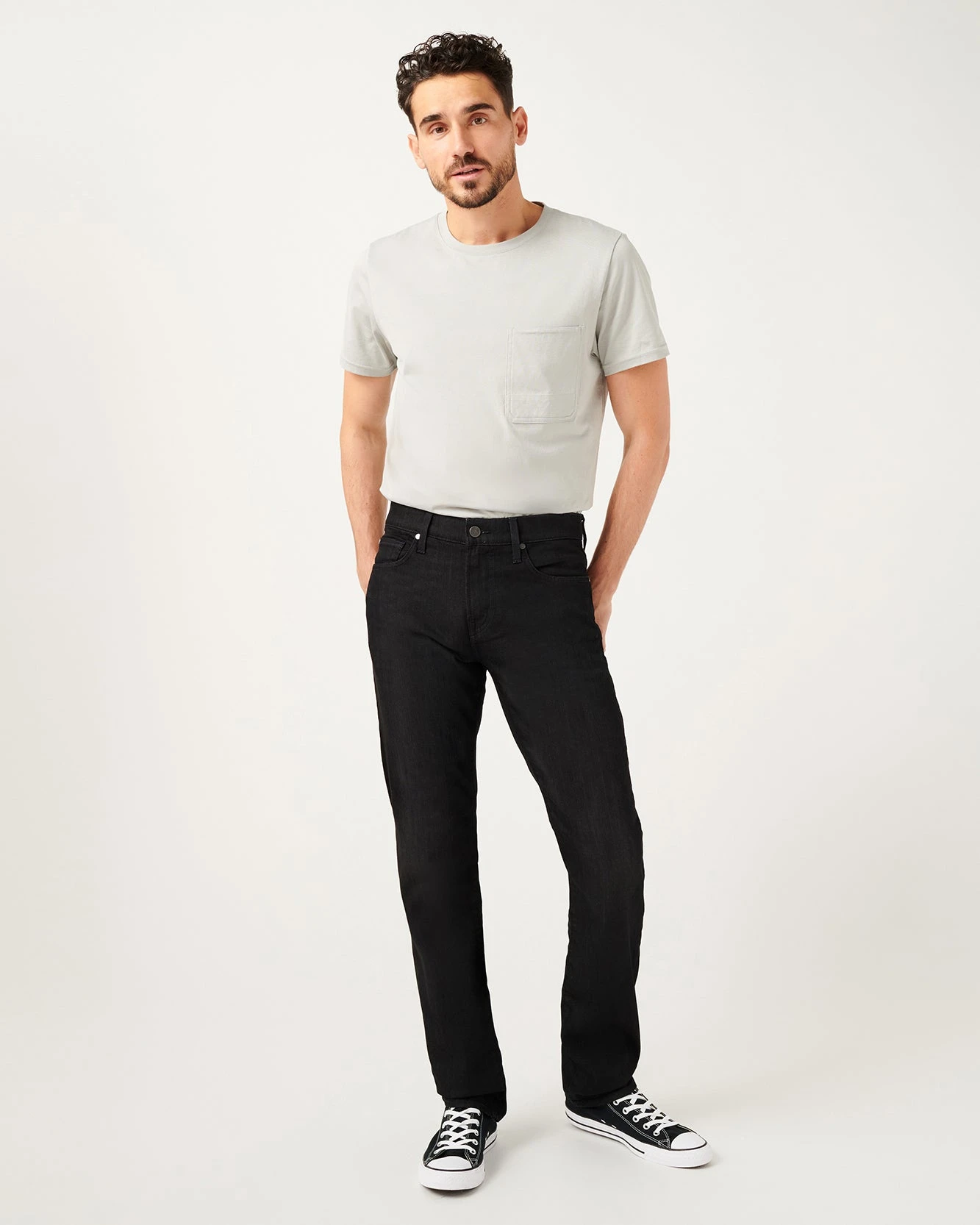 7 For All Mankind Airweft Denim Slimmy In Code 66