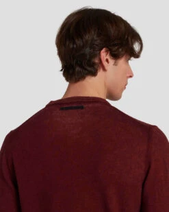 7 For All Mankind Merino Wool Sweater In Mulberry 9 7 For All Mankind Merino Wool Sweater In Mulberry -7 For All Mankind Shop 7M001M16 MYB 3