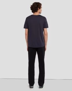 7 For All Mankind Cashmere Blend Tee In Navy -7 For All Mankind Shop 7M207329 NVY 4