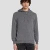 7 For All Mankind Cashmere Hoodie In Heather Grey -7 For All Mankind Shop 7M209209 HEA 1