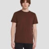 7 For All Mankind Featherweight Tee In Chestnut -7 For All Mankind Shop 7M211P11 CTT 1