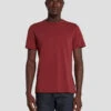7 For All Mankind Featherweight Tee In Mulberry