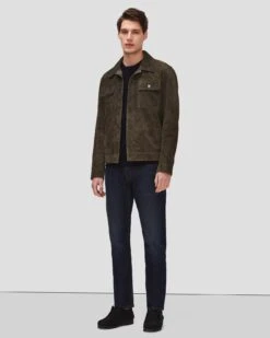 7 For All Mankind Luxe Performance Plus Sweater In Navy -7 For All Mankind Shop 7MSHMH14 NVY 6