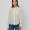 7 For All Mankind Eyelet Classic Shirt In Ivory -7 For All Mankind Shop 7N537C51 IVO 01