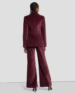 7 For All Mankind Velvet Blazer In Winetasting 11 7 For All Mankind Velvet Blazer In Winetasting -7 For All Mankind Shop 7N947F38 WNT 4
