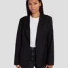 7 For All Mankind Single Breasted Blazer In Black 2 7 For All Mankind Single Breasted Blazer In Black -7 For All Mankind Shop 7N949F37 BLK 1