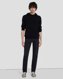 7 For All Mankind Airweft Slimmy In Blackburn 13 7 For All Mankind Airweft Slimmy In Blackburn -7 For All Mankind Shop 7T002030 BKU 6