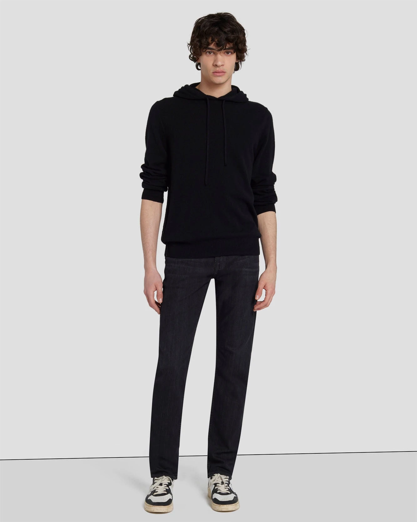 7 For All Mankind Airweft Slimmy In Blackburn 8 7 For All Mankind Airweft Slimmy In Blackburn - Image 6