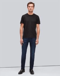 7 For All Mankind Luxe Performance Plus Slimmy In Deep Blue