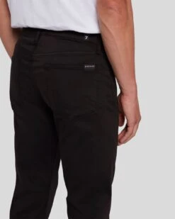7 For All Mankind Luxe Performance Plus Slimmy In Black -7 For All Mankind Shop 7T002V60 BLK 5