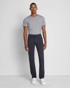 7 For All Mankind Luxe Performance Plus Slimmy In Gunmetal -7 For All Mankind Shop 7T002V60 EGM 1