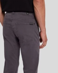 7 For All Mankind Luxe Performance Plus Slimmy In Gunmetal -7 For All Mankind Shop 7T002V60 EGM 5