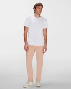 7 For All Mankind Airweft Twill Adrien 5 Pocket In Tangerine