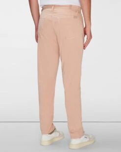 7 For All Mankind Airweft Twill Adrien 5 Pocket In Tangerine -7 For All Mankind Shop 7T005C76 ATT 4
