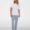 7 For All Mankind Airweft Twill Adrien 5 Pocket In Cold Gin 2 7 For All Mankind Airweft Twill Adrien 5 Pocket In Cold Gin -7 For All Mankind Shop 7T005C76 AWC 1