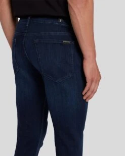 7 For All Mankind Luxe Performance Plus Paxtyn In Deep Blue 12 7 For All Mankind Luxe Performance Plus Paxtyn In Deep Blue -7 For All Mankind Shop 7T010393 DBU 5