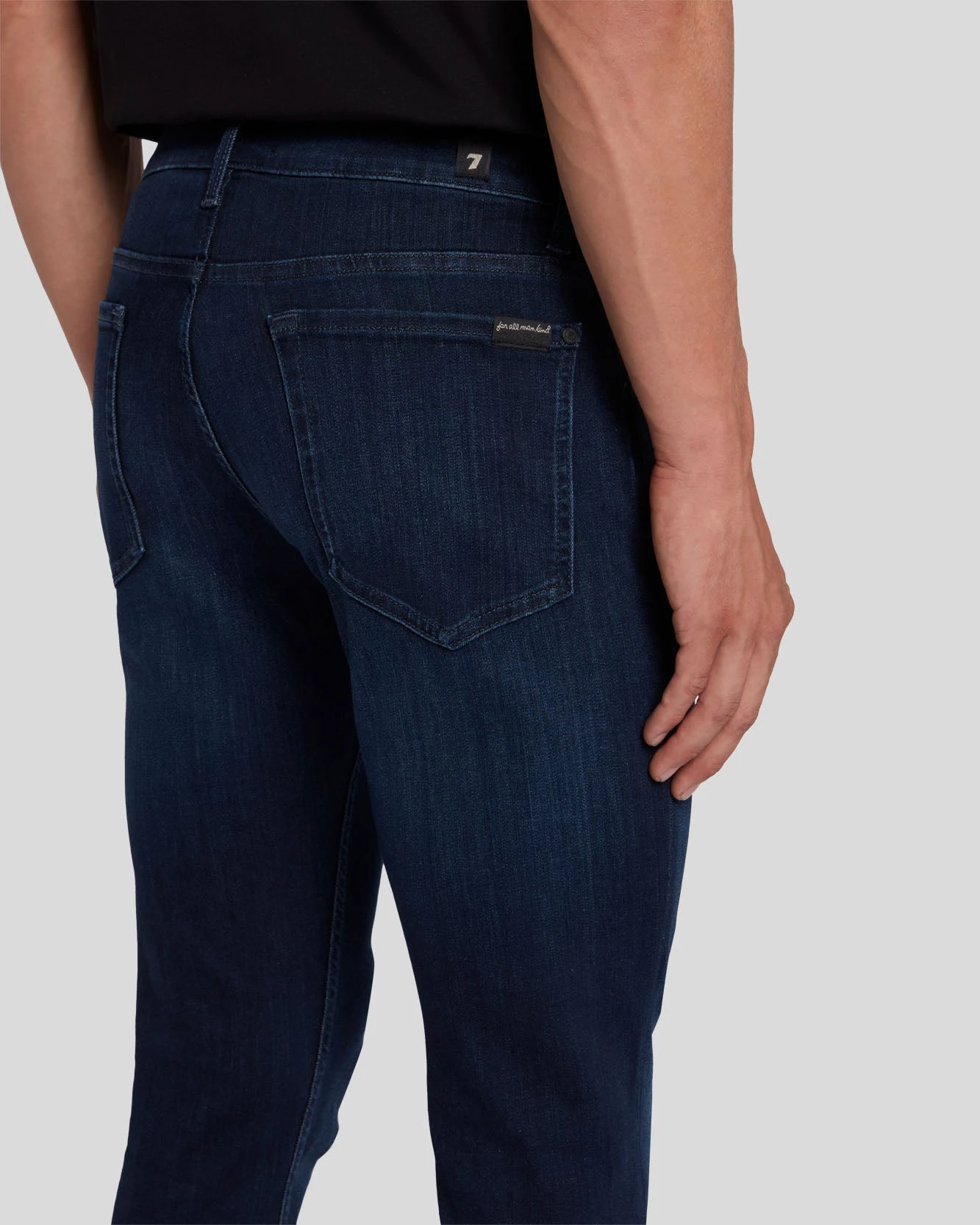 7 For All Mankind Luxe Performance Plus Paxtyn In Deep Blue 7 7 For All Mankind Luxe Performance Plus Paxtyn In Deep Blue - Image 5