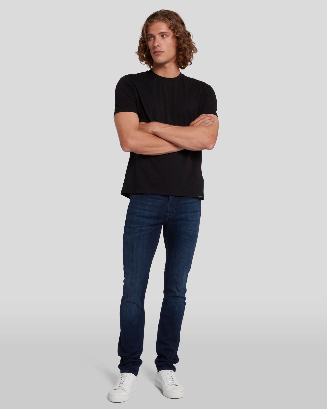 7 For All Mankind Luxe Performance Plus Paxtyn In Deep Blue 8 7 For All Mankind Luxe Performance Plus Paxtyn In Deep Blue - Image 6