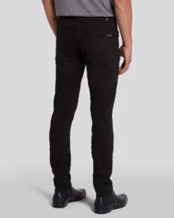 7 For All Mankind Luxe Performance Plus Paxtyn In Black -7 For All Mankind Shop 7T010V60 BLK 4