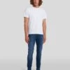 7 For All Mankind Luxe Performance Plus Slimmy Tapered In Mid-Blue