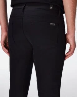 7 For All Mankind Tech Series Slimmy Tapered In Black -7 For All Mankind Shop 7T042C67 XBL 3